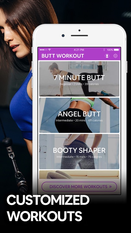 Butt Workout by 7M | Booty App