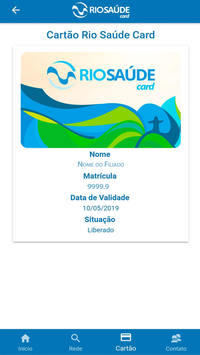 Rio Saúde Card screenshot 4