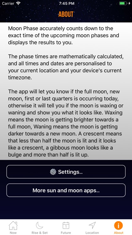 Moon Phase Plus Professional screenshot-6