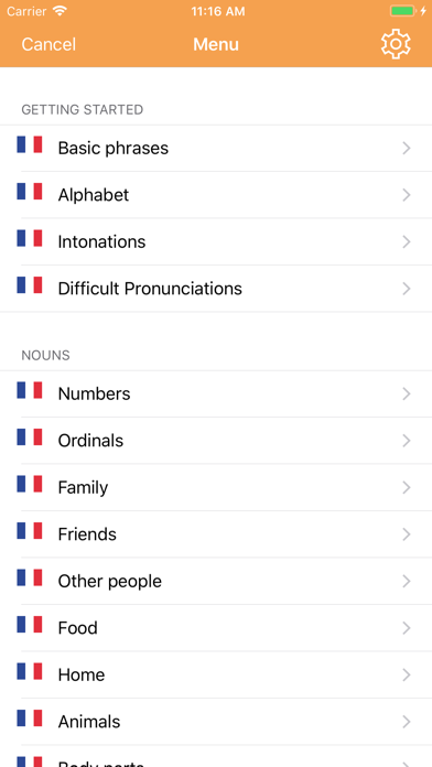 How to cancel & delete iSabi™ French+ from iphone & ipad 1