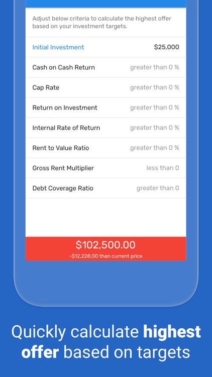 DealCrunch: Analyze Property screenshot-3