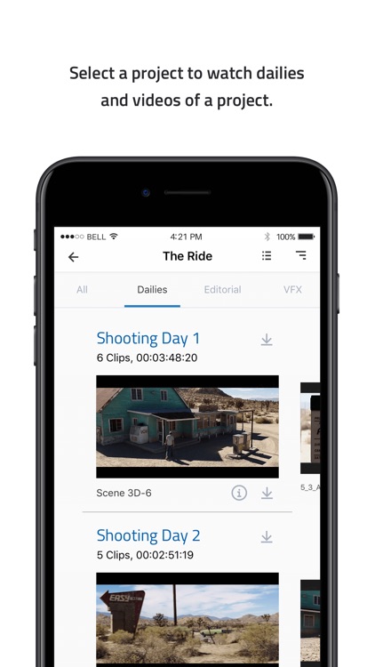 Dailies Player by Webgate