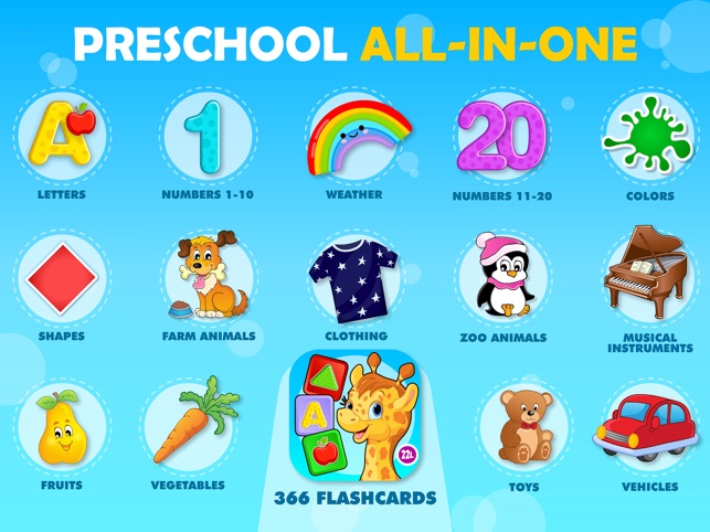 app store games for 2 year olds