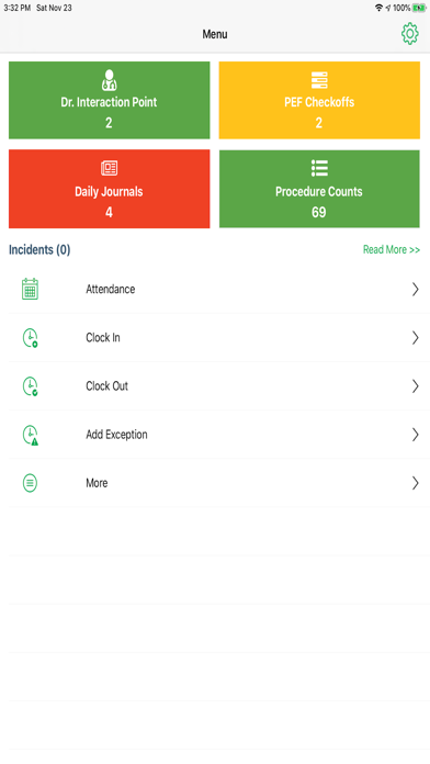 Clinical Trac RT screenshot 3