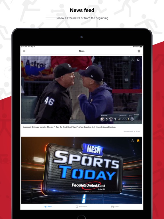 Screenshot #5 pour Sport News - scores, highlight
