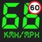 GPS digital Speedometer displays your speed while you are in a vehicle, biking or walking, measure trip distance offline, no need internet