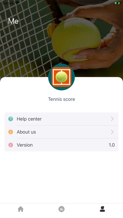 Tennis score