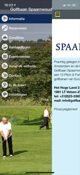 Game screenshot Golfbaan Spaarnwoude apk