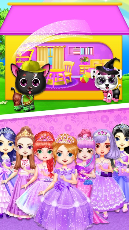 Baby Girls - Doll House Games screenshot-6