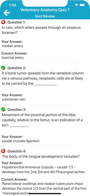 Veterinary Anatomy Quiz(圖5)-速報App