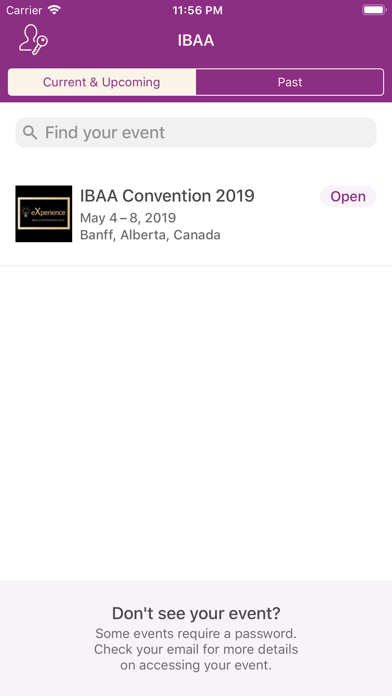 How to cancel & delete IBAA Convention from iphone & ipad 2