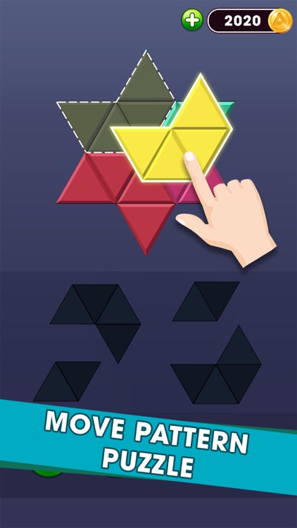 Triangle Puzzle - Block Hexa