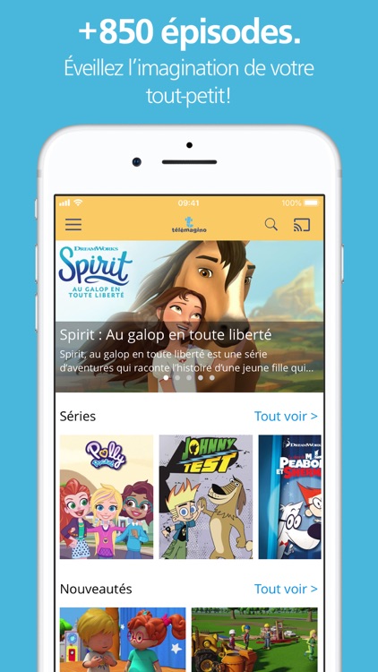 L’application Télémagino