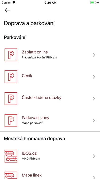 Příbram v mobilu screenshot-3