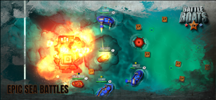 Battleboats.io, game for IOS