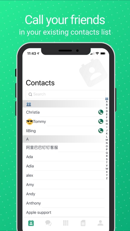 WeTalk – Internet Calls screenshot-5
