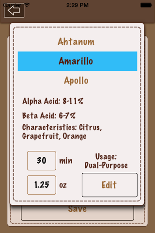 Beer Recipe Calculator screenshot 4