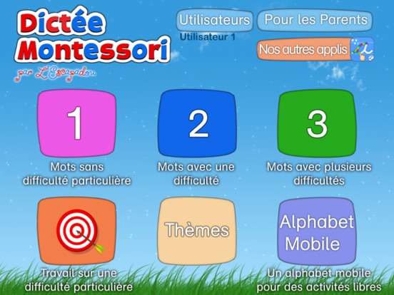 Dictée Montessori