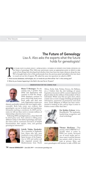 Internet Genealogy Magazine(圖3)-速報App