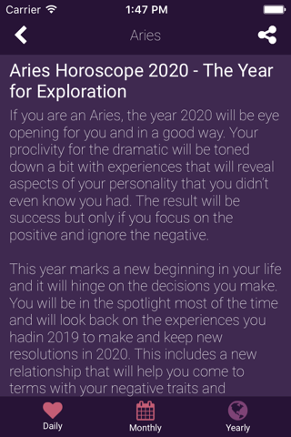 Horoscope for 2020 screenshot 4