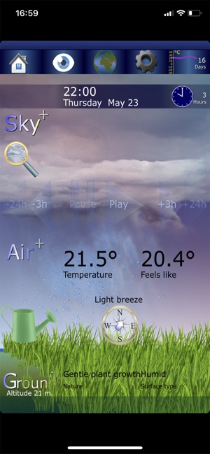 ShareWeather 16 Day Forecast