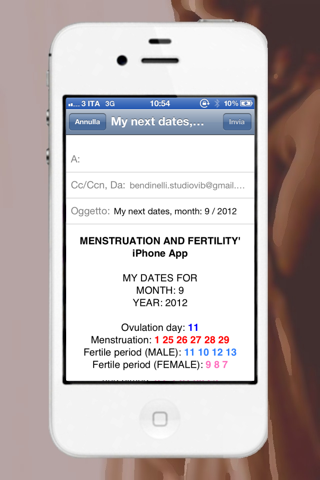 Menstruation And Fertility screenshot 4