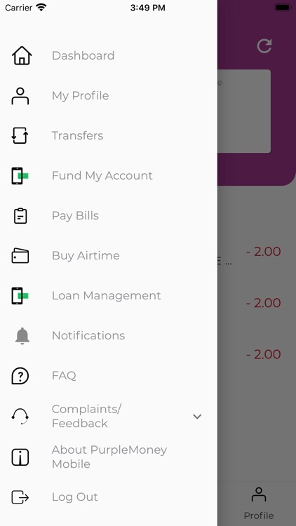 Purple Money Mobile screenshot-9