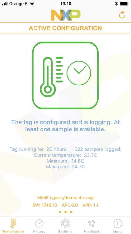 NHS3100 Temperature Logger