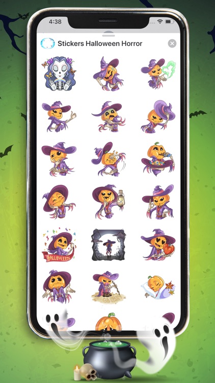 Stickers Halloween Horror screenshot-3