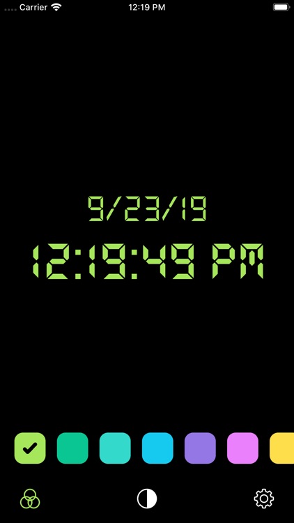 Desk Clock Display