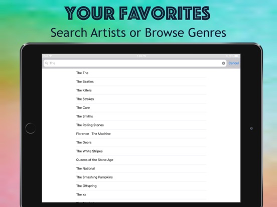 Jango Radio - Streaming Music iPad Jango Radio - Streaming Music iPad