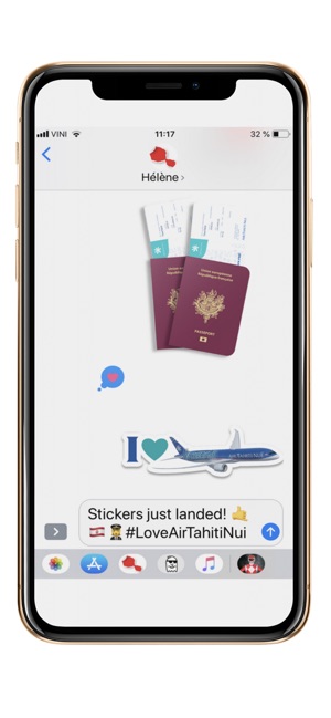 Tahiti Stickers for iMessage(圖2)-速報App
