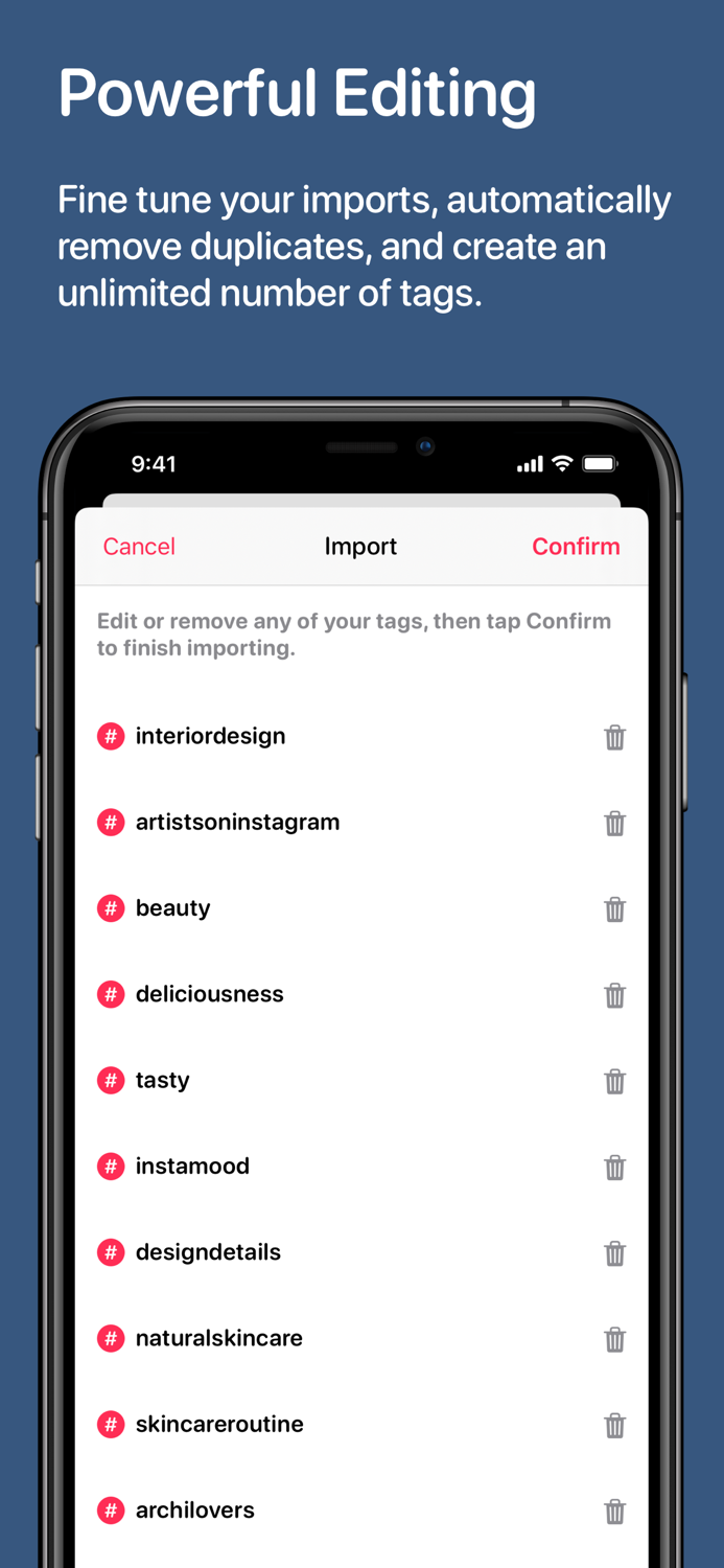 Underscore - Hashtag Manager