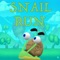 “Snail Run” is a free-running game that gives 2d appearance to the player