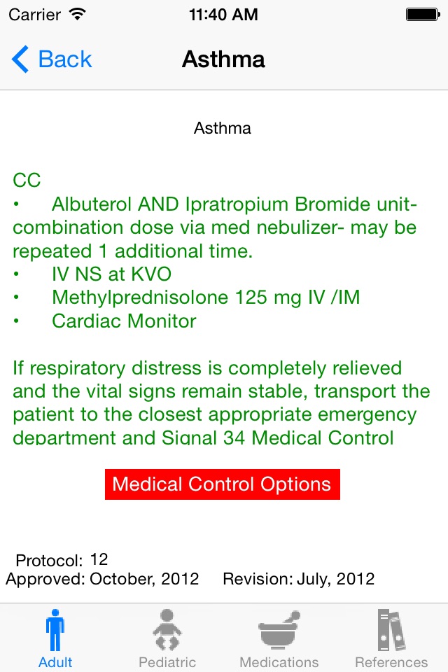 SC ALS Protocols screenshot 3