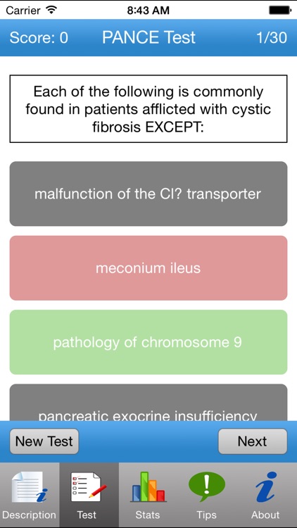 PANCE Tests