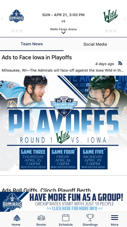 Milwaukee Admirals on the App Store