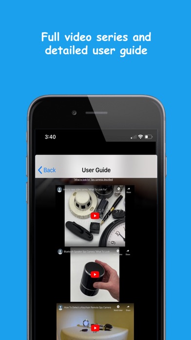 ios hidden camera detector