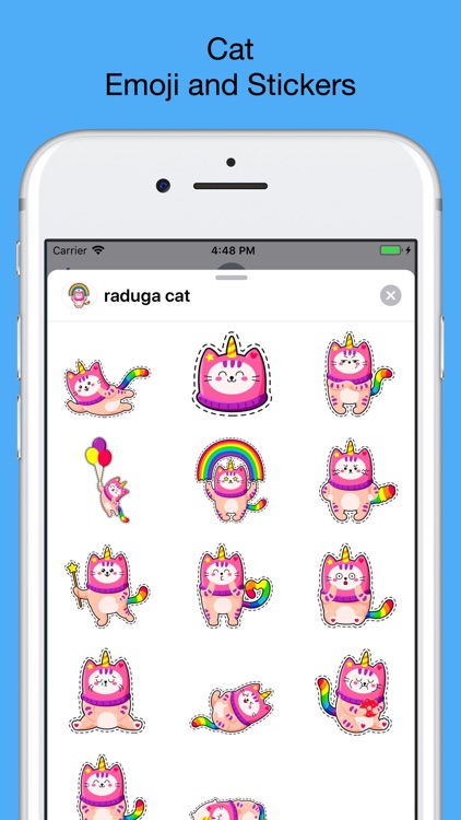 Unicorn Cat - Emoji & Stickers