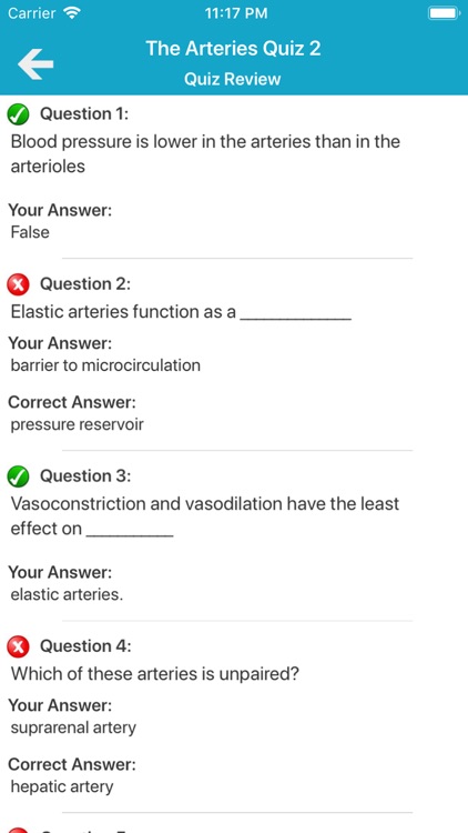 Cardiovascular System Quizzes screenshot-3