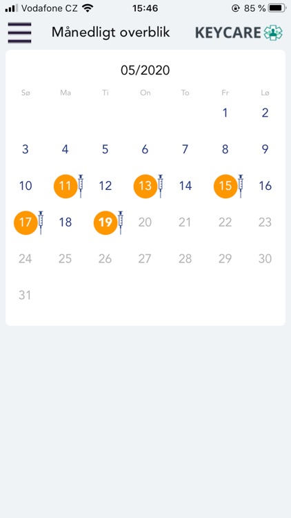 KEYCARE Patientdagbog screenshot-3