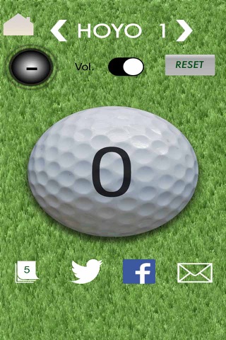 Golf Counter with Swing Sound screenshot 2