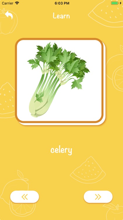 Picture Learning-Vegetables screenshot-4