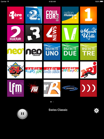 Swiss Radios - náhled