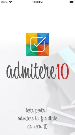 Game screenshot Admitere10 - teste grilă mod apk