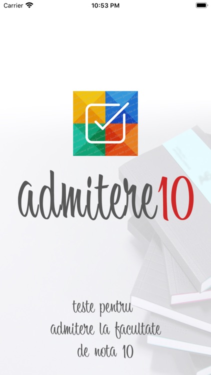 Admitere10 - teste grilă