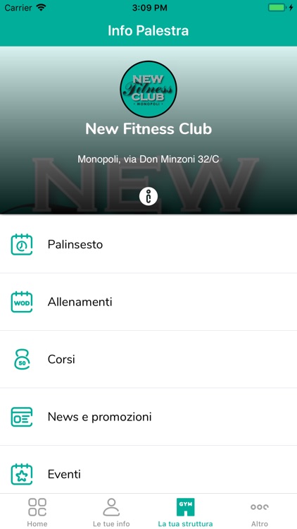 NEW FITNESS CLUB MONOPOLI screenshot-4