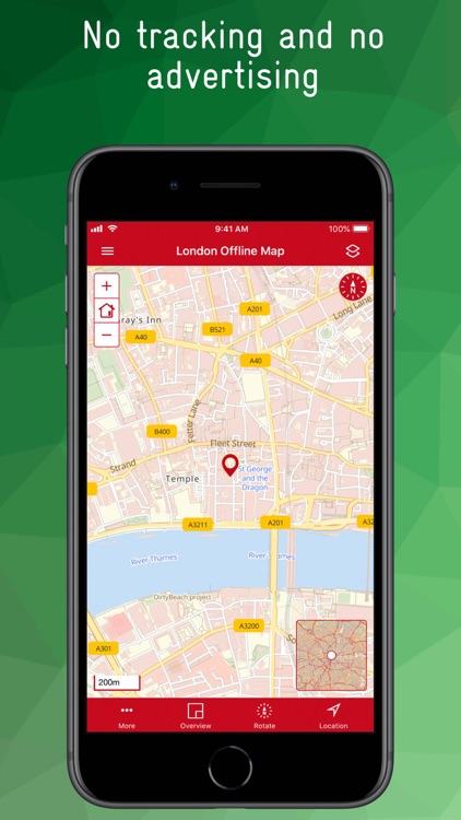 London Offline Map