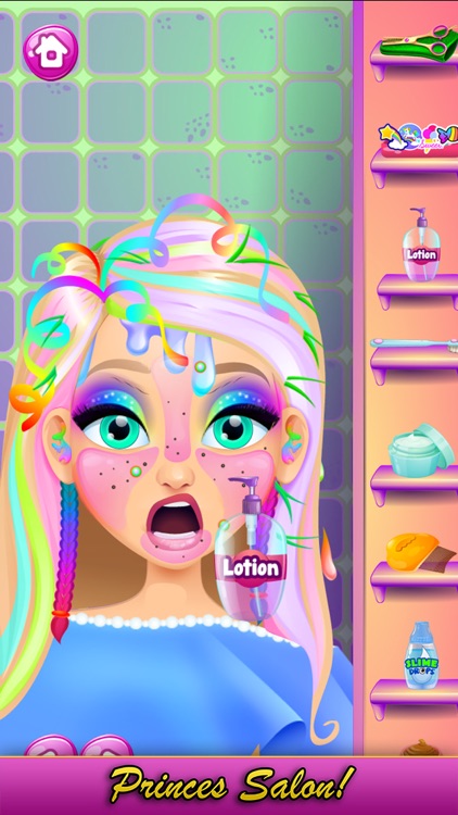 Rainbow Princess Hair Salon screenshot-4