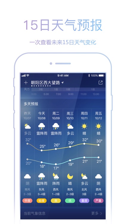天气预报-精准天气预报实时预报本地天气